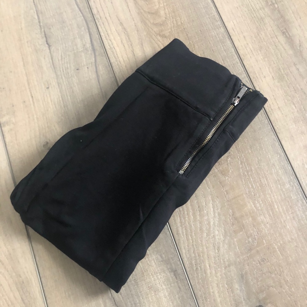 Zara Thick Black Stretchy Pants